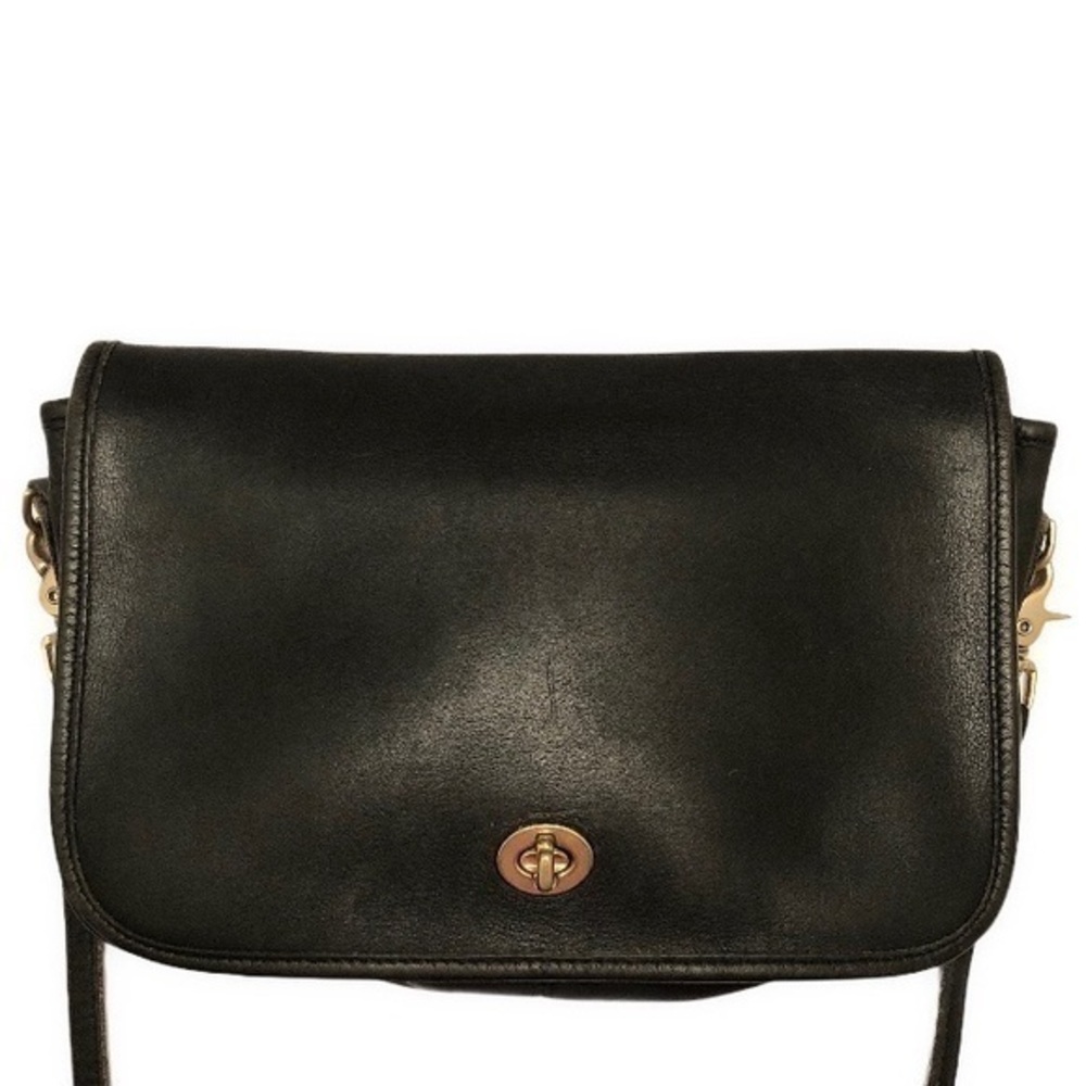 Coach vintage black convertible clutch bag 9635